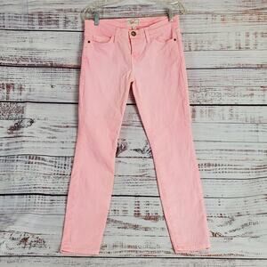 Current Elliott The Stiletto Day Glow Pink Jeans Size 27